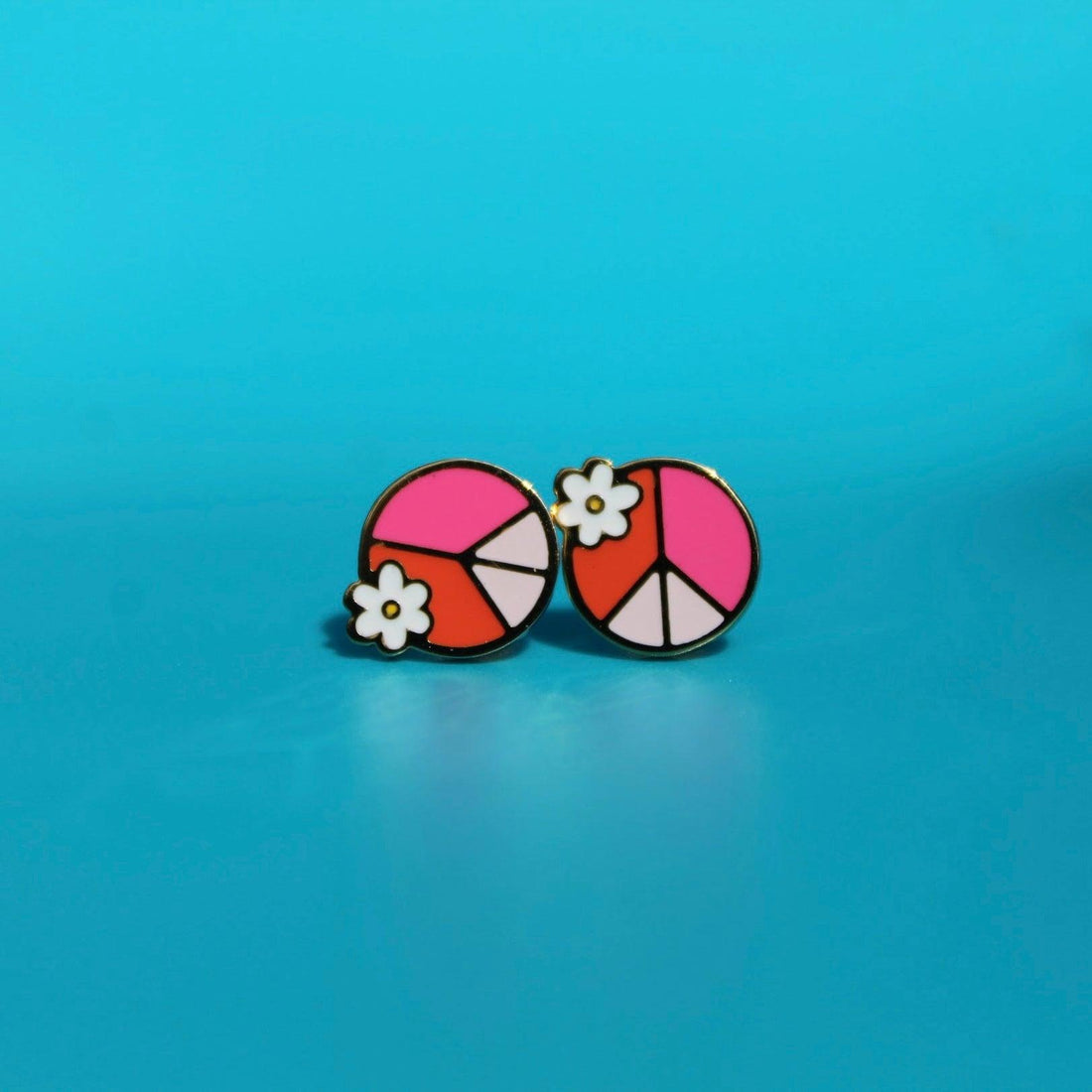 Color Block Peace &amp; Blossoms - Pink - Petite Posts